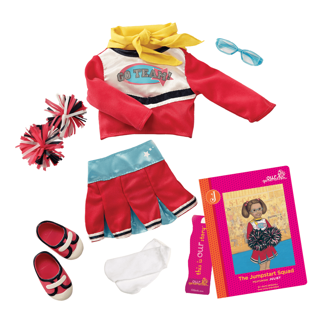 Juliet Read & Play - Outfit and Book Set for 18-inch Dolls