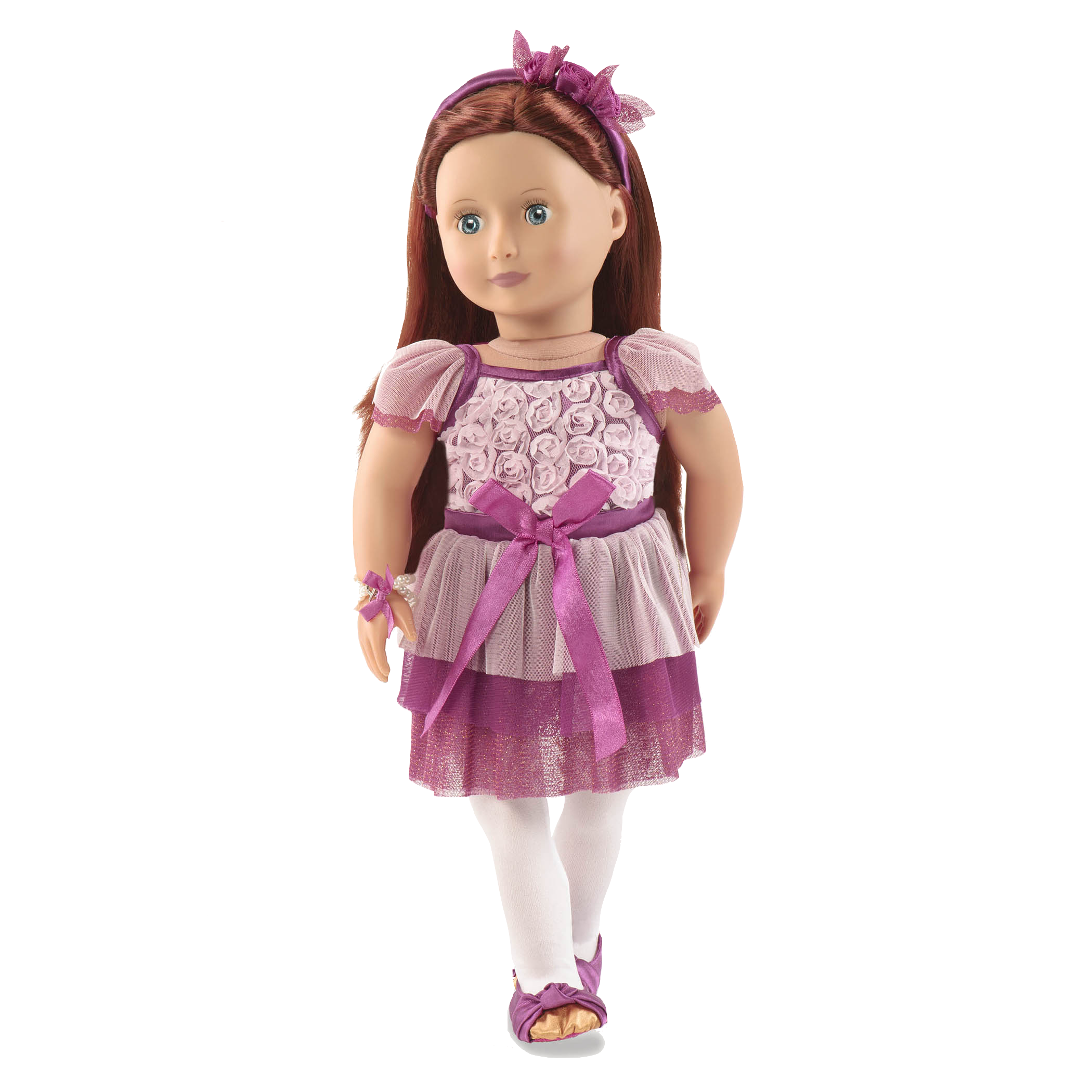 Twinkle Rose Outfit Ayla doll wearing01