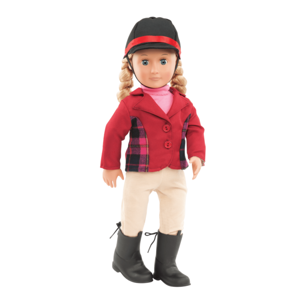 Lily Anna doll wearing outfit