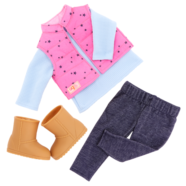 Our Generation Trekking Star Travel Outfit for 18-inch Dolls