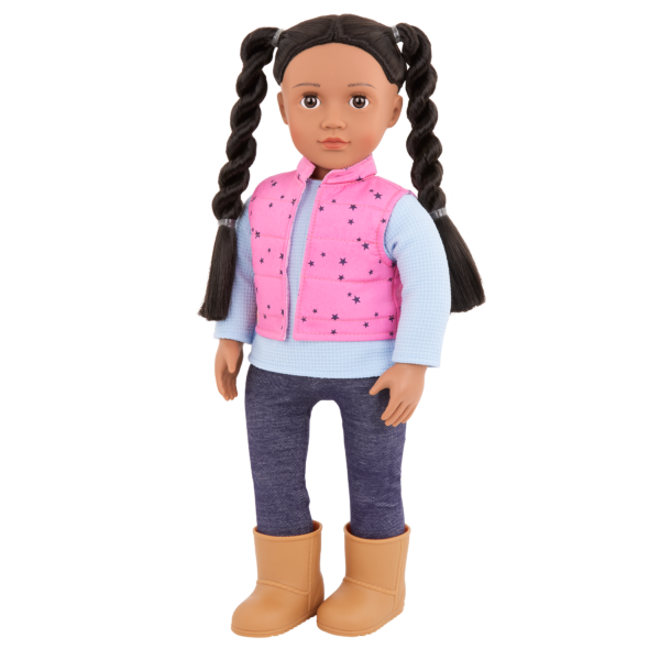 Our Generation Trekking Star Travel Vest Outfit for 18-inch Dolls