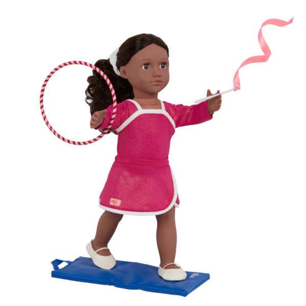 LEAPS AND BOUNDS OUR GENERATION DOLL Deluxe Gymnastics set American Girl 