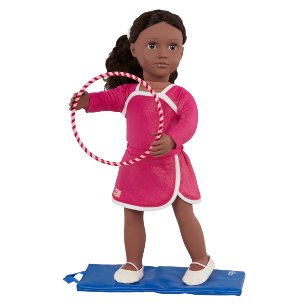 Our Generation Leaps and Bounds 18-inch Doll Gymnastics Outfit Accessories
