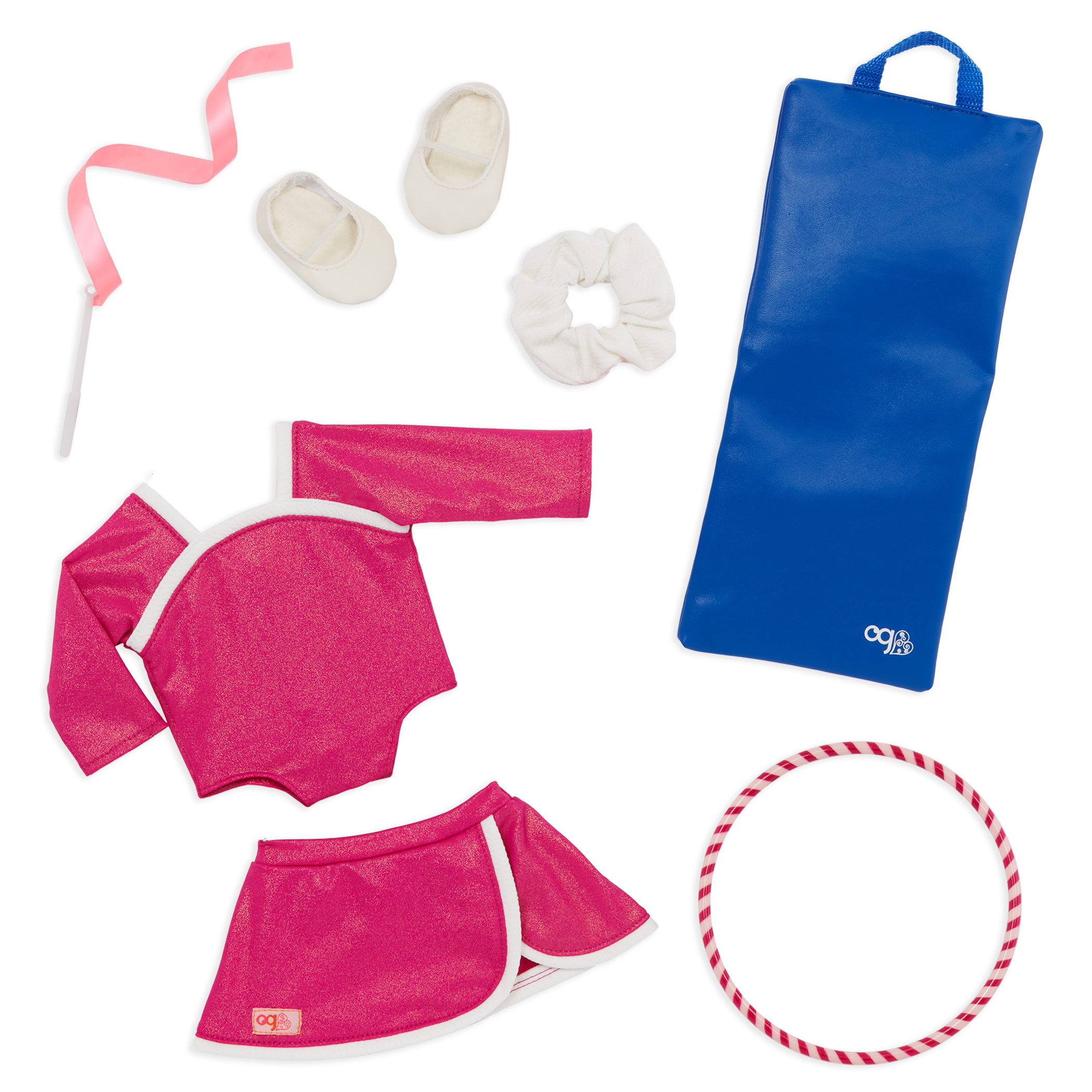 Our Generation Leaps & Bounds Deluxe Gymnast Outfit For 46cm Doll Role-Play Toy 