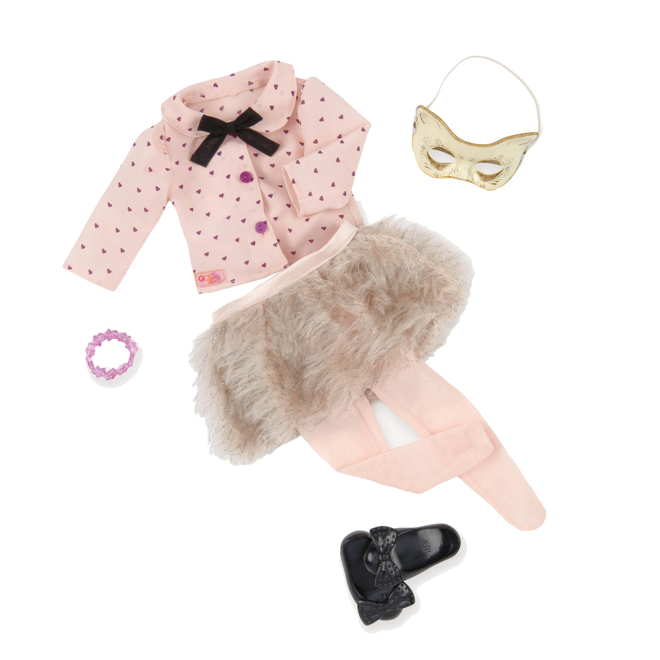 Fur Sure deluxe skirt outfit