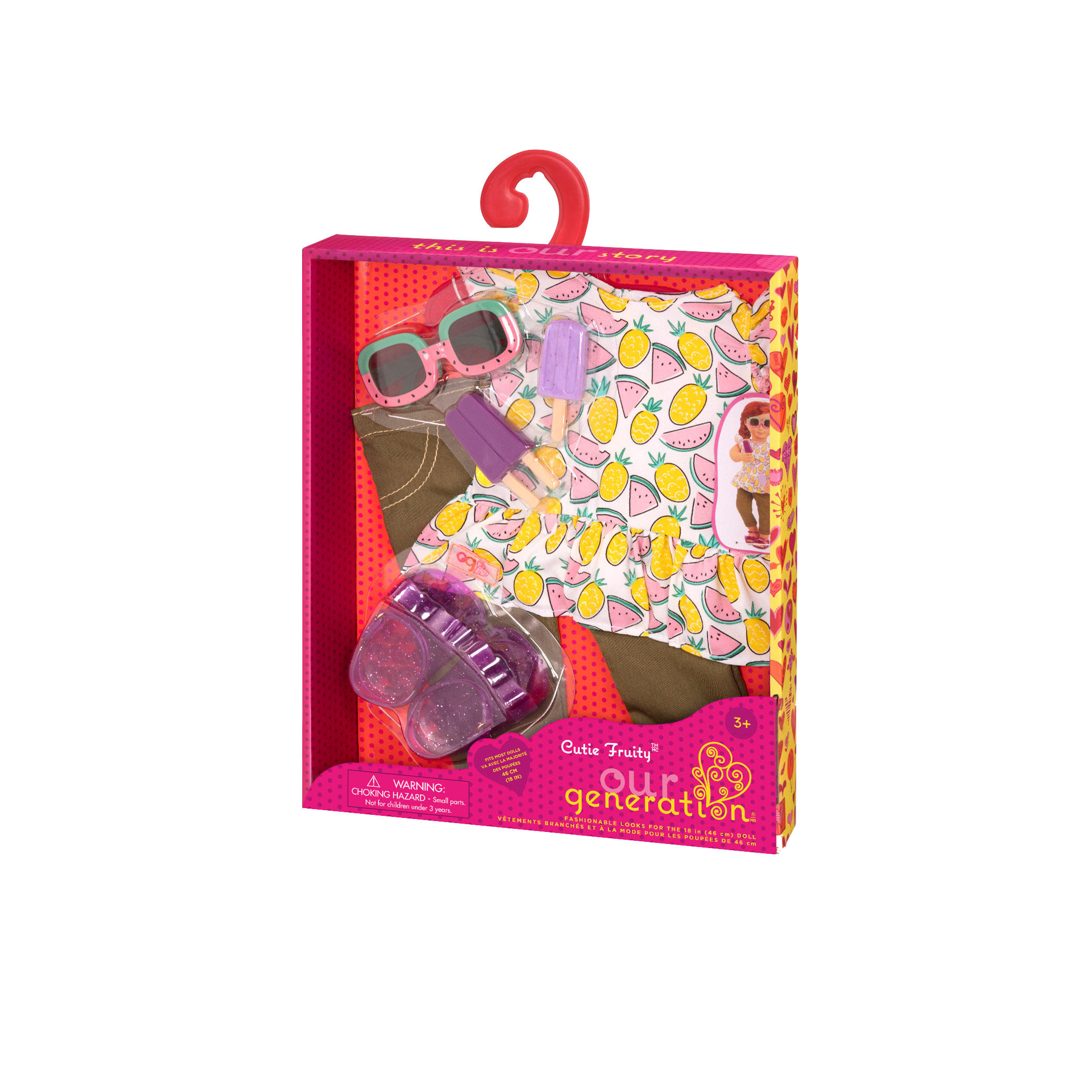 Cutie Fruity outfit package
