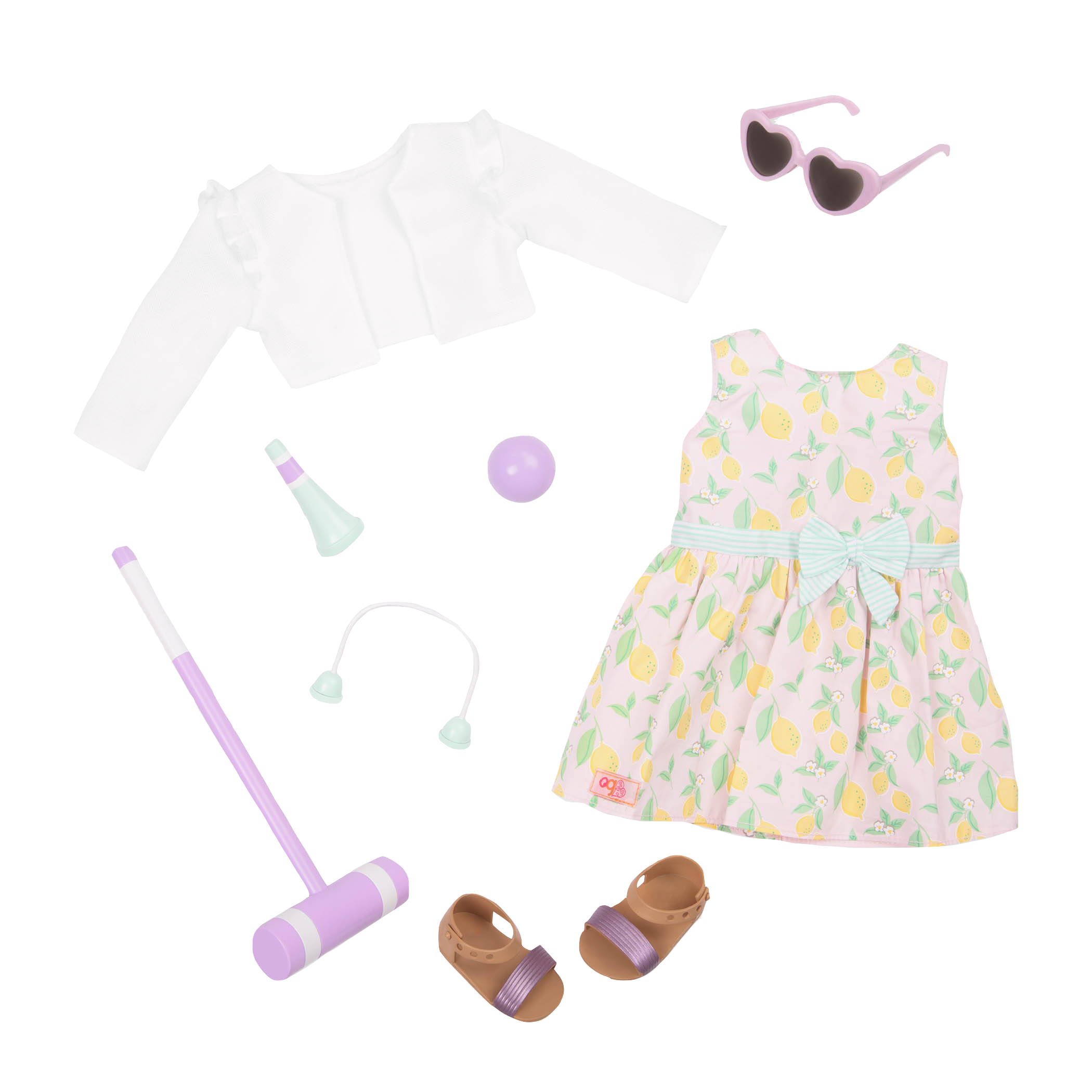 Croquet Play outfit all components