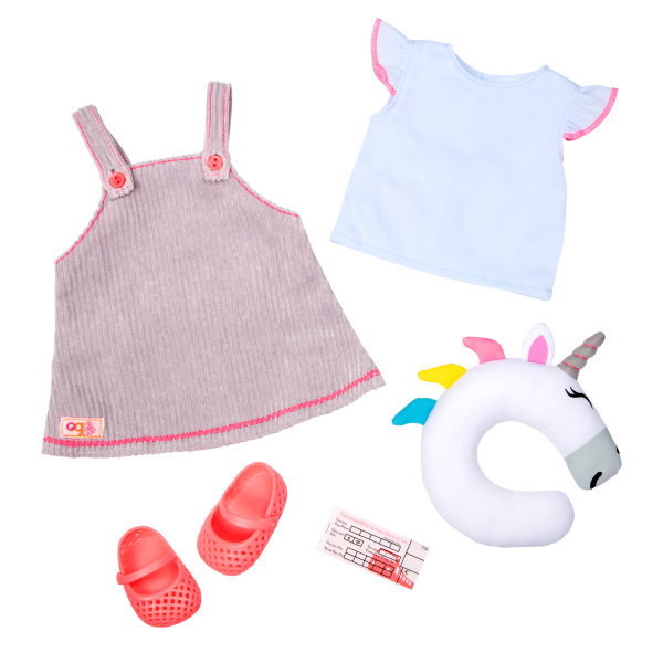 Unicorn Express 18-inch Doll Outfit