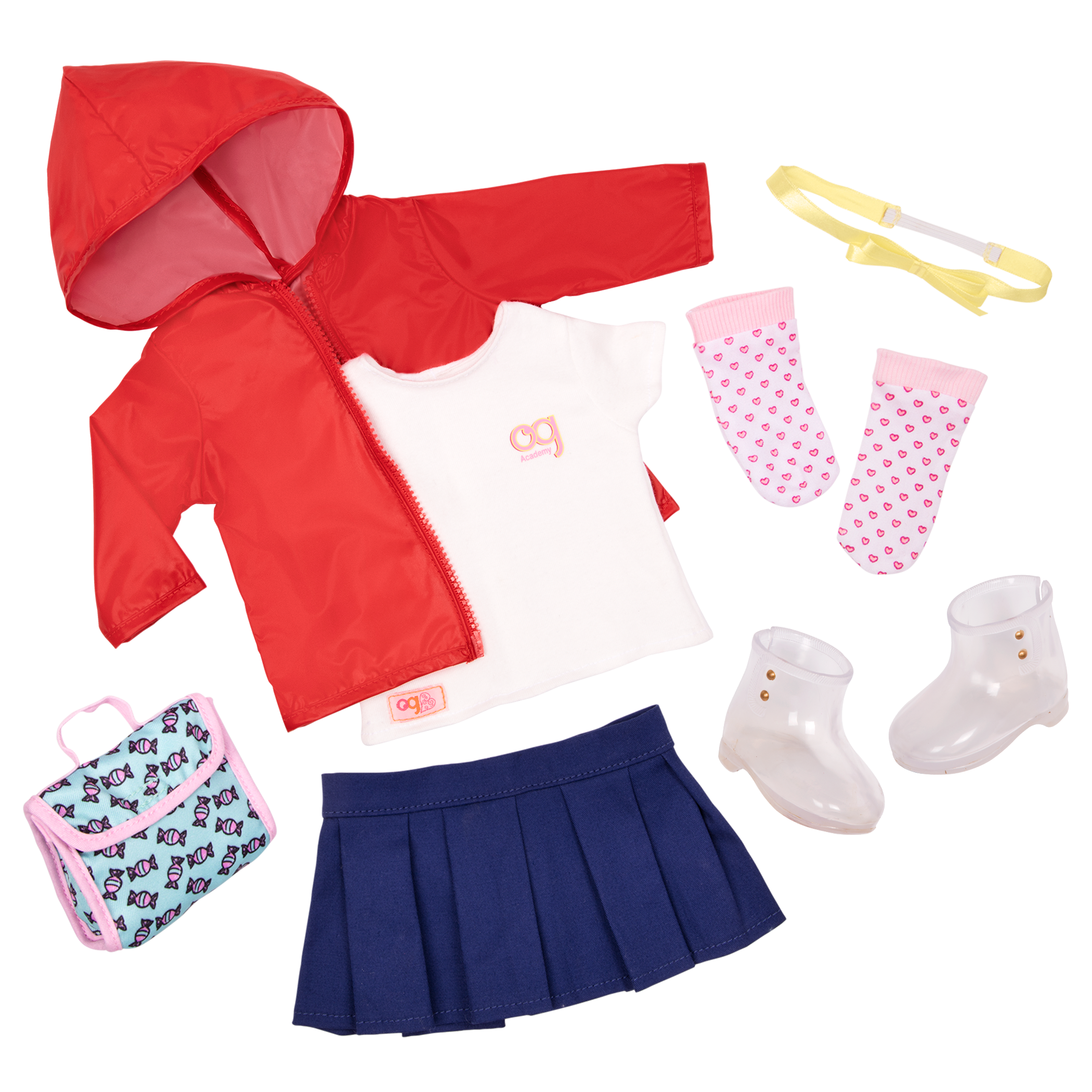 Rainy Recess School Outfit