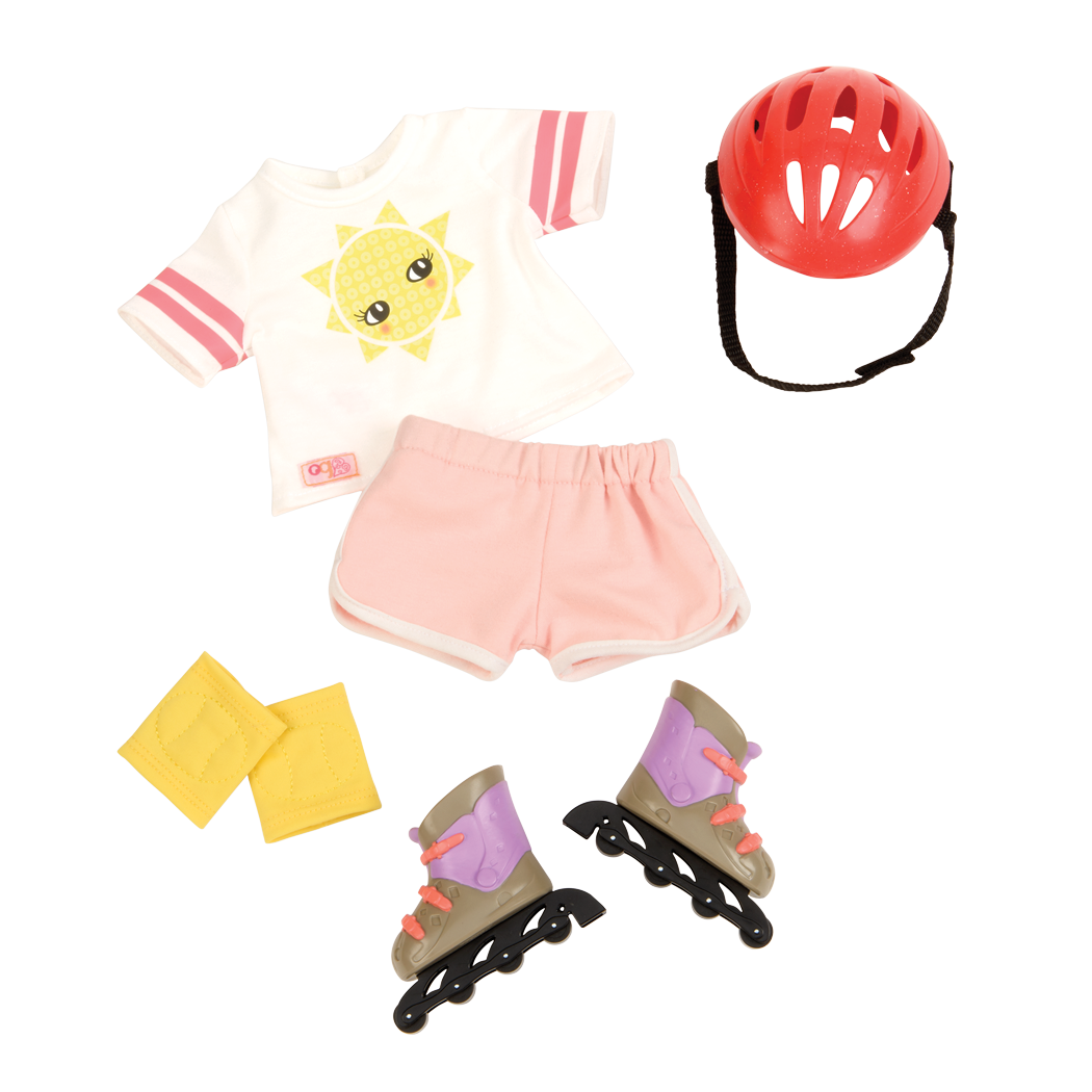 Bright Days and Cozy Nights Outfit Bundle rollerblade set