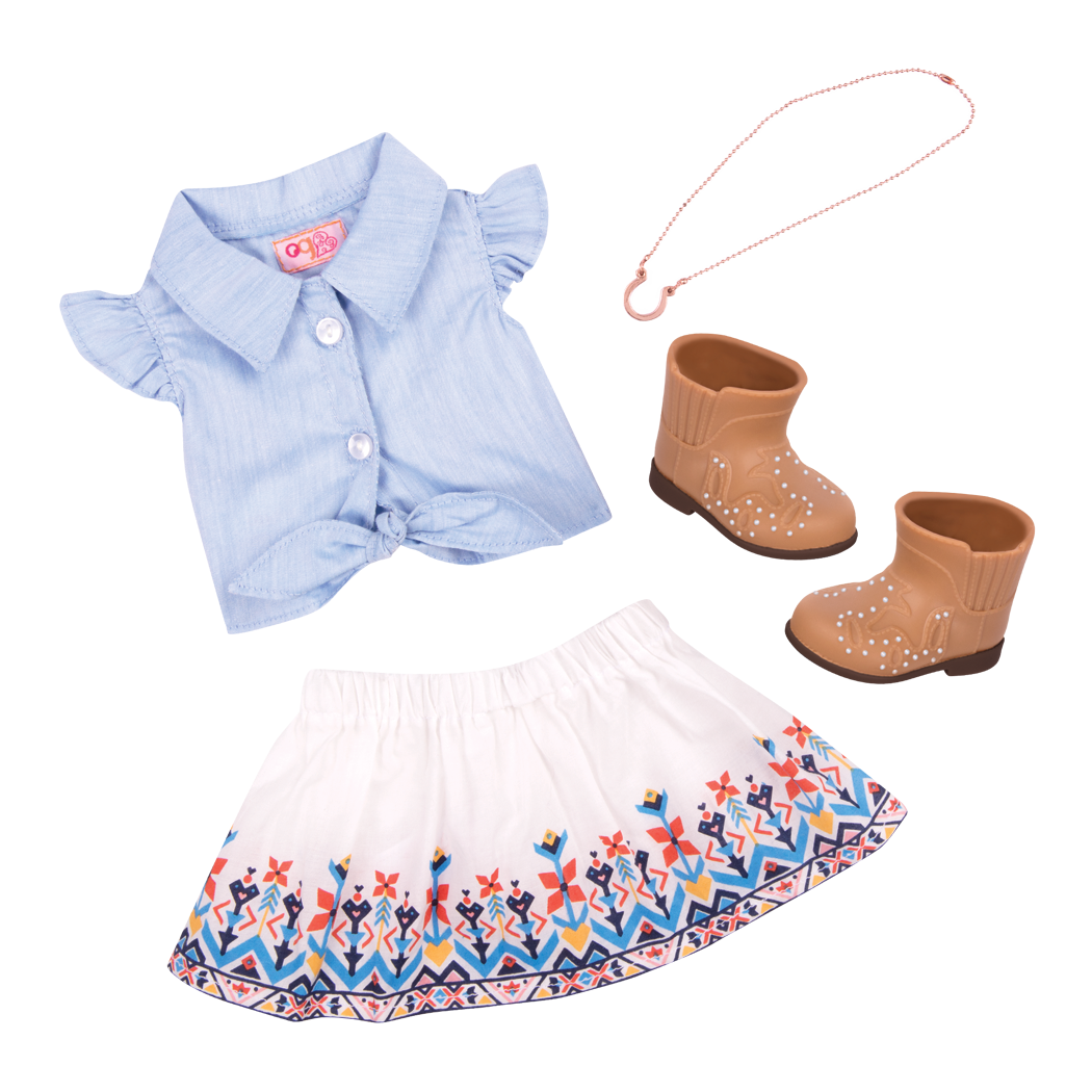 Bright Days and Cozy Nights Outfit Bundle western set
