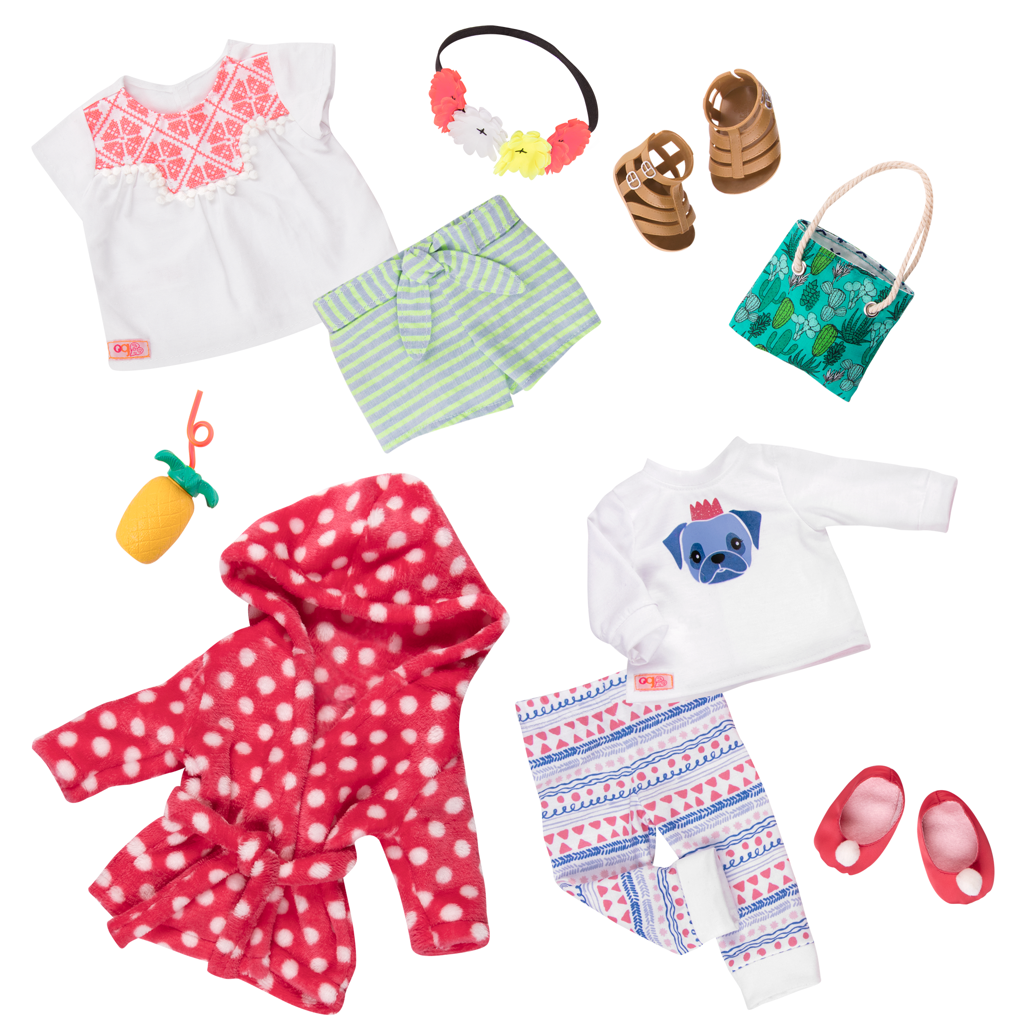 Cuddles and Fun outfit bundle all components
