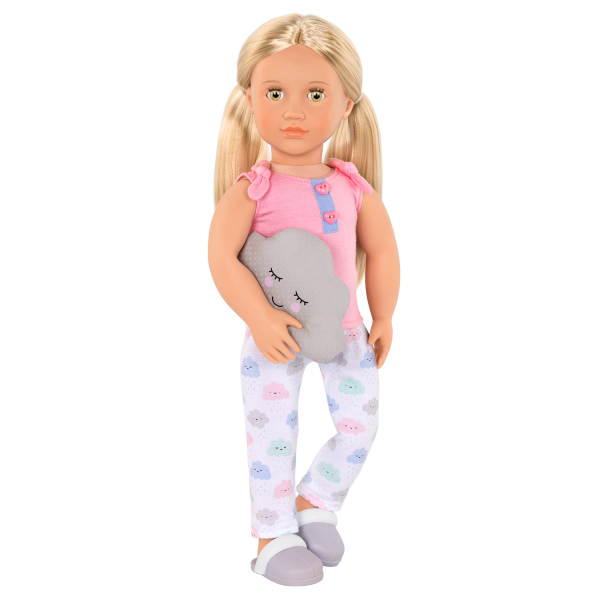 Cloudy Cuddles Outfit for 18-inch Dolls with Accessories