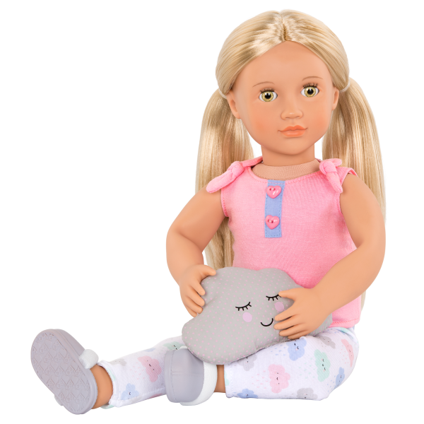 Cloudy Cuddles Outfit for 18-inch Dolls with Joanie