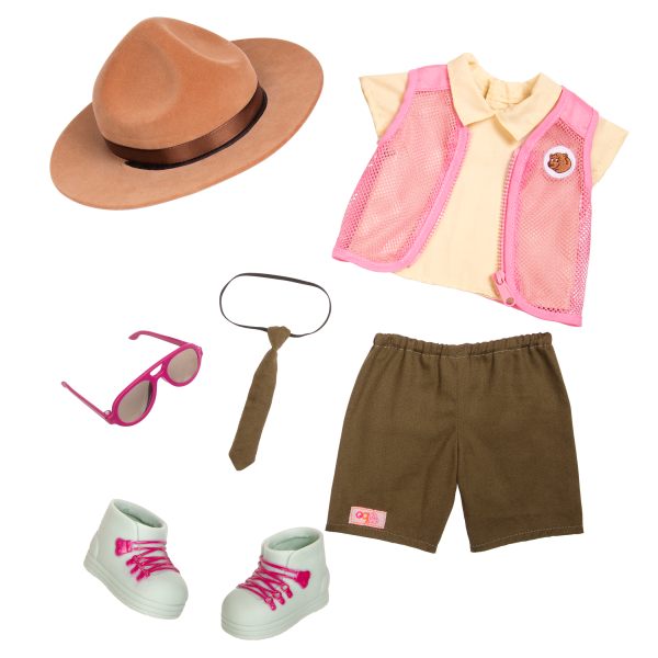 Park Ranger Flair Outfit for 18-inch Dolls