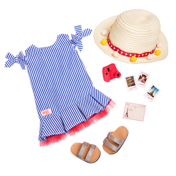Sweet Souvenirs Deluxe Outfit for 18-inch Dolls