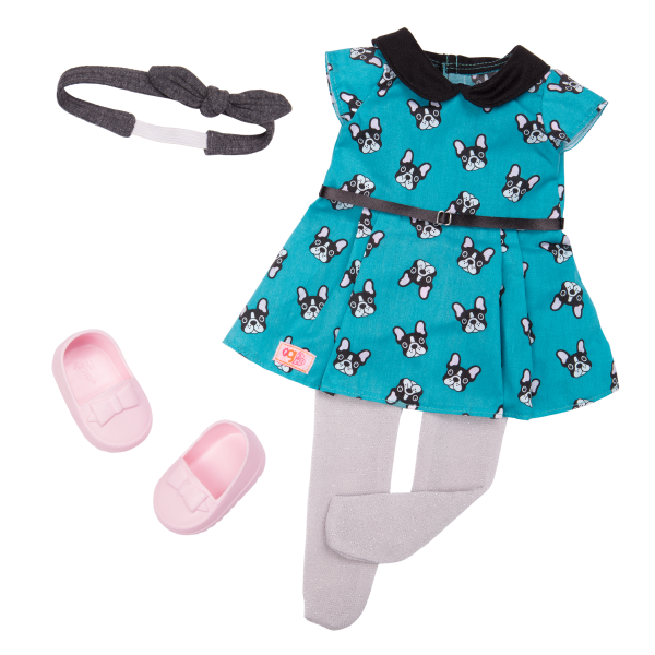 Puppy Love Fashion Outfit for 18-inch Dolls