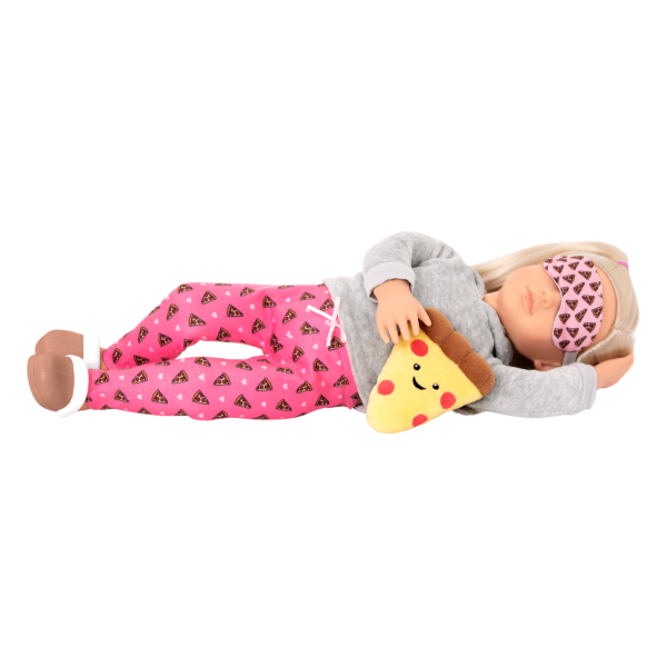 Our Generation Pizza Party Dreams Pajama Outfit Clothes Accessories Fashion for 18-inch Dolls