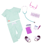 Sweet Surgeon 18 inch Doll Doctor Outfit Our Generation