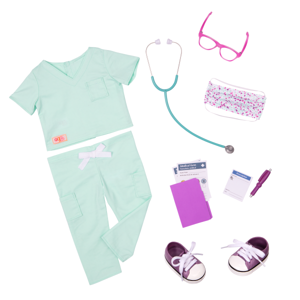 Deluxe Sweet Surgeon Outfit for 18-inch Dolls