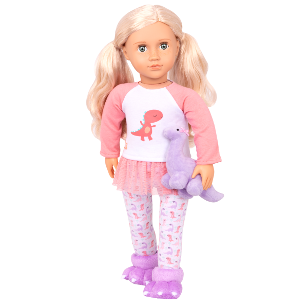 Our Generation Clothing Dream Bright Sleep Tight Deluxe Doll Outfit with Plush 