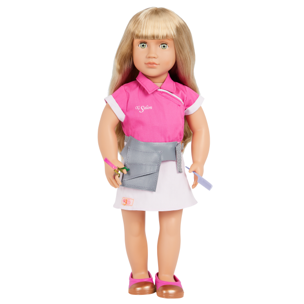 Our Generation Style Streak Hairdressing Accessories Outfit for 18-inch Dolls