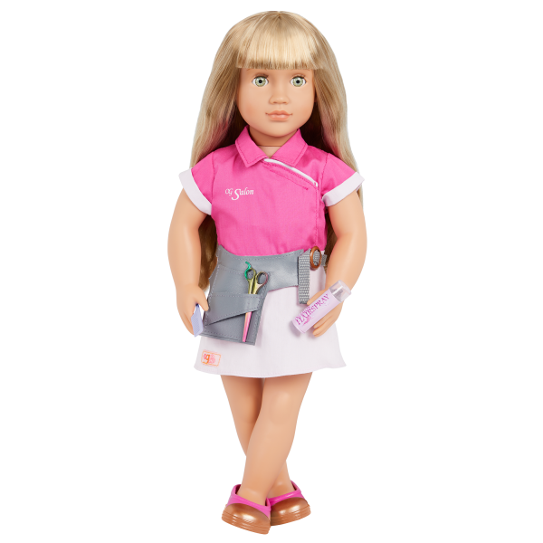 Our Generation Style Streak Hairdresser Outfit 18-inch Doll Lorelei