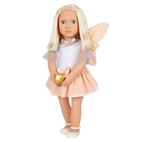 Our Generation Tooth Fairy Outfit Lost Tooth Case 18-inch Doll Accessories