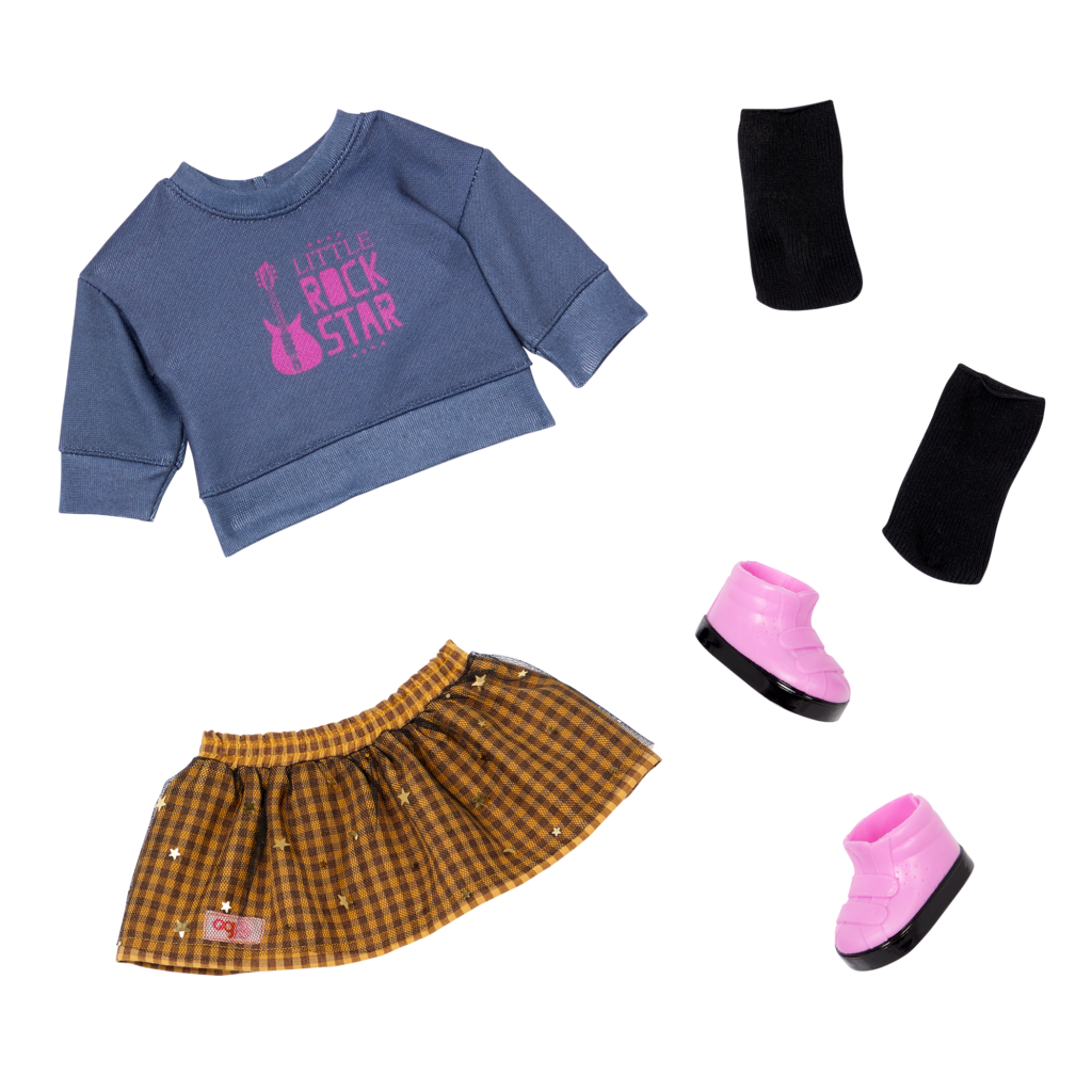 Totally Rockin', 18-inch Doll Party Outfit