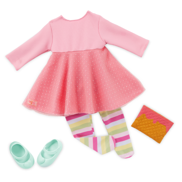 Our Generation Perfectly Sweet Ice Cream Outfit for 18-inch Dolls