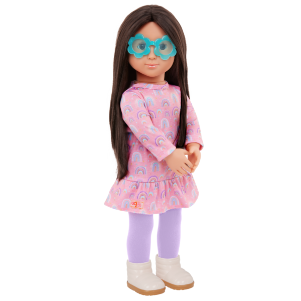 Our Generation Bright as a Rainbow Dress Outfit for 18-inch Dolls