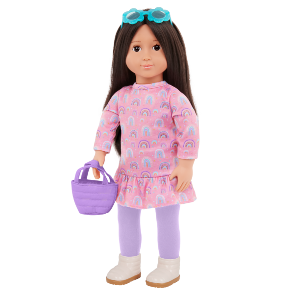 Our Generation Bright as a Rainbow Outfit 18-inch Doll Clothes
