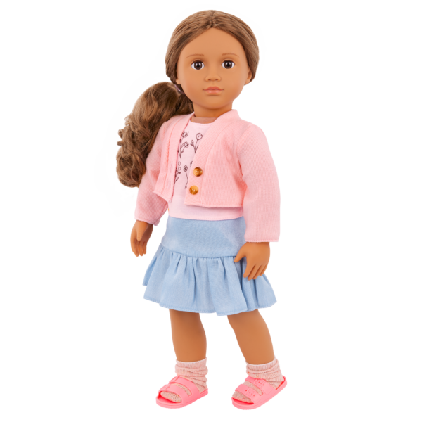 Our Generation 18 inch Doll wearing Country Charm Outfit