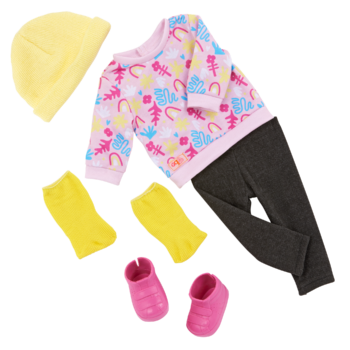 Our Generation Colors of Fun Outfit for 18-inch Dolls
