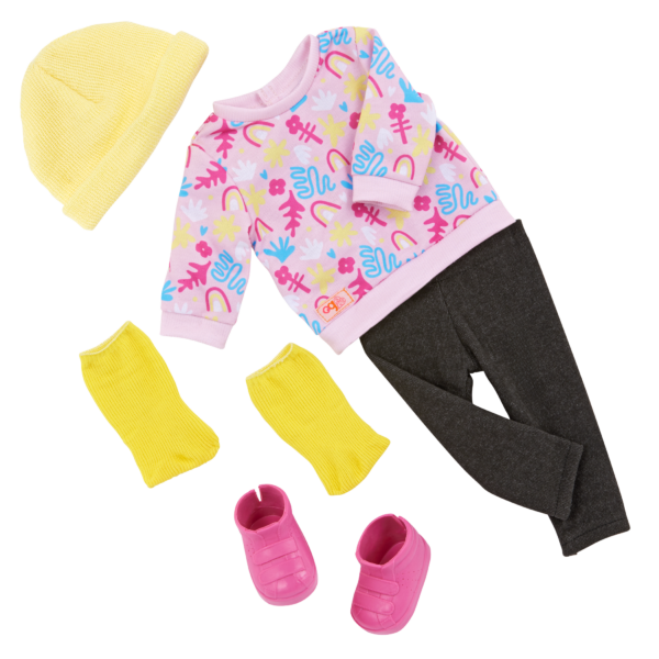 Our Generation Colors of Fun Outfit for 18-inch Dolls