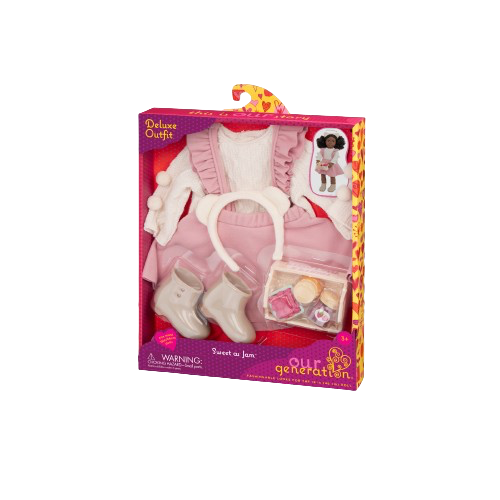 Our Generation Sweet as Jam Outfit for 18-inch Dolls in Packaging