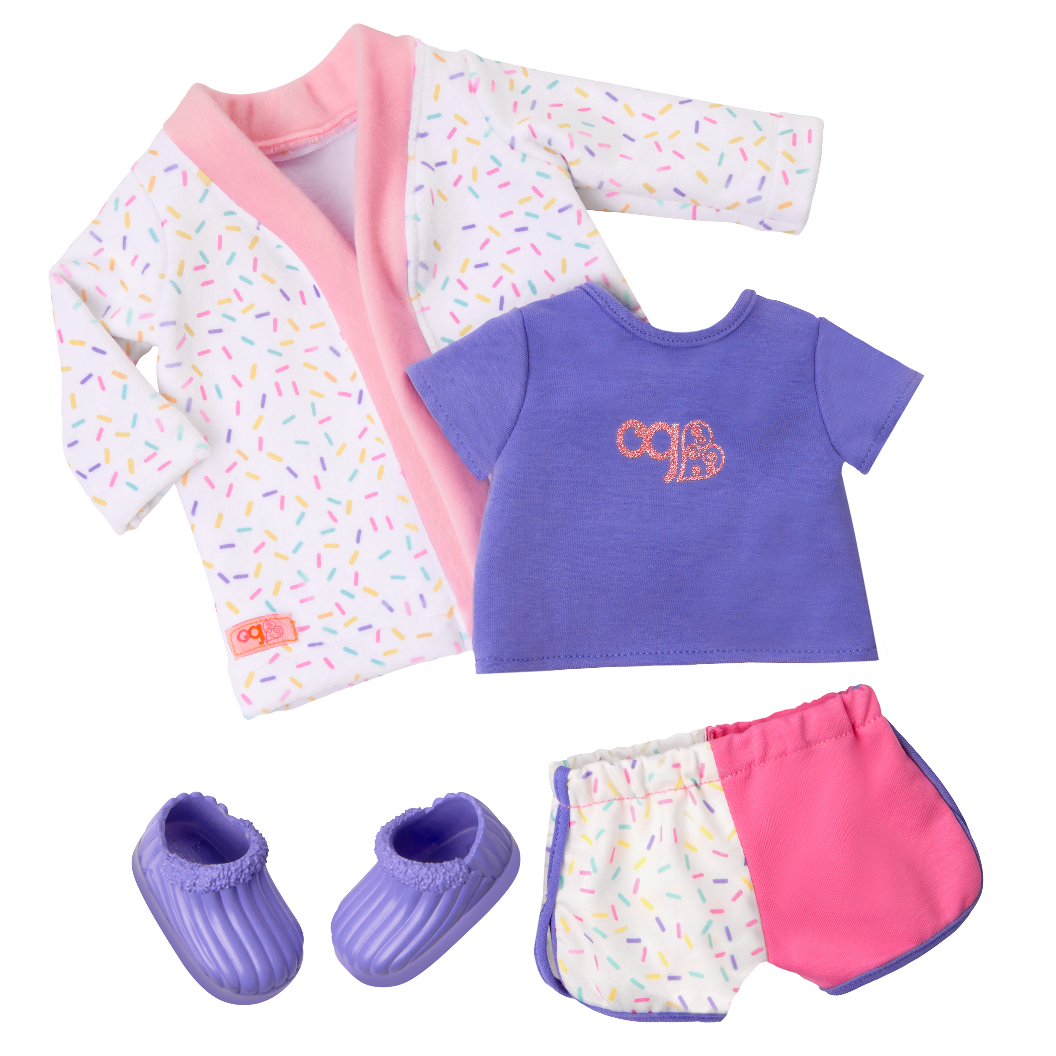 Our Generation Dreamy Sprinkles Pajama Outfit for 18-inch Dolls Dreamy Sprinkles - Image 1