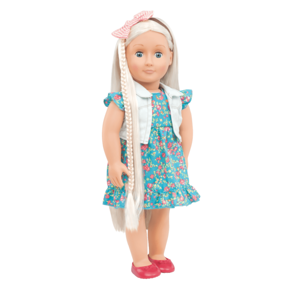 BD31063 Pearl Hairplay Doll standing04