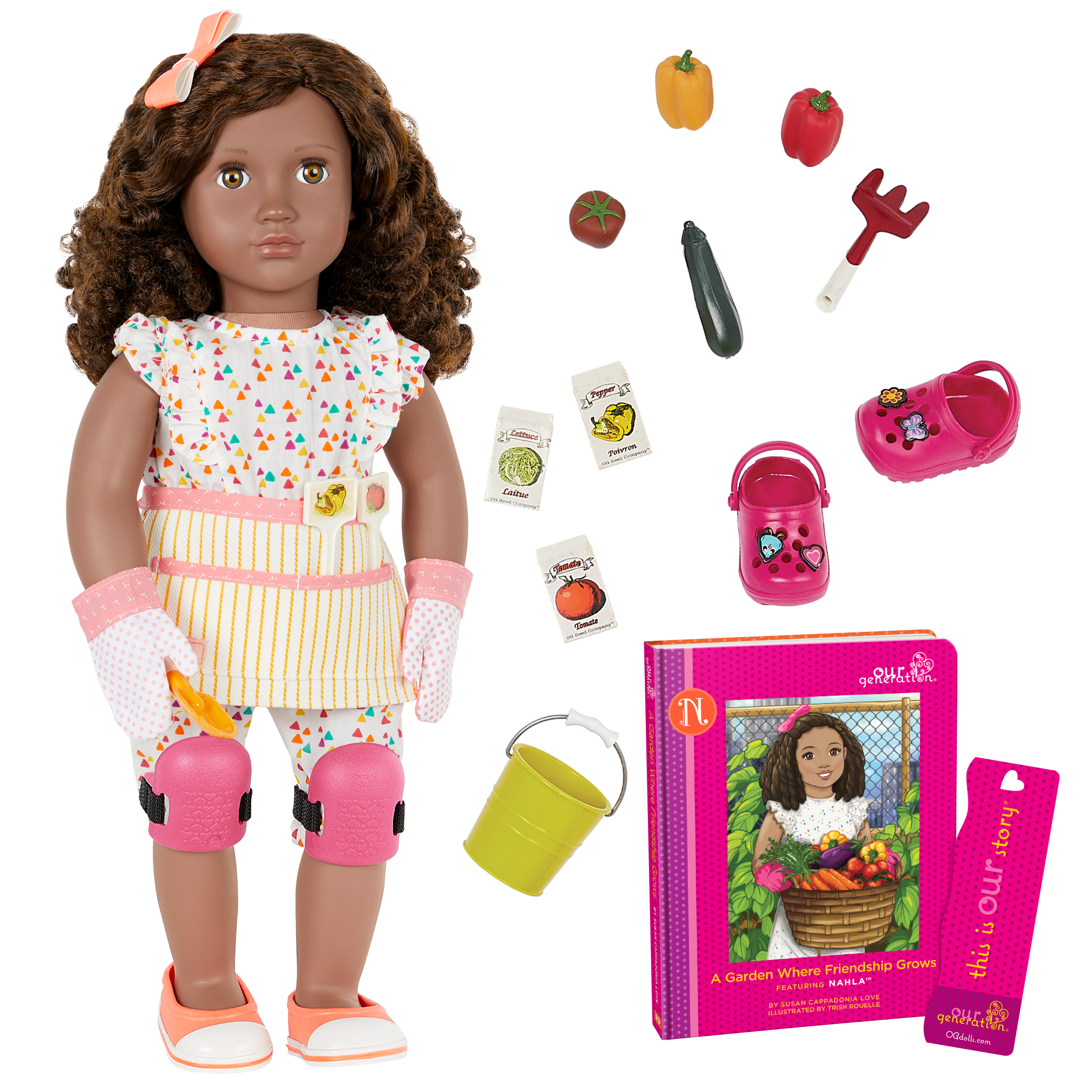 Nahla | 18-inch Nature Doll Our Generation