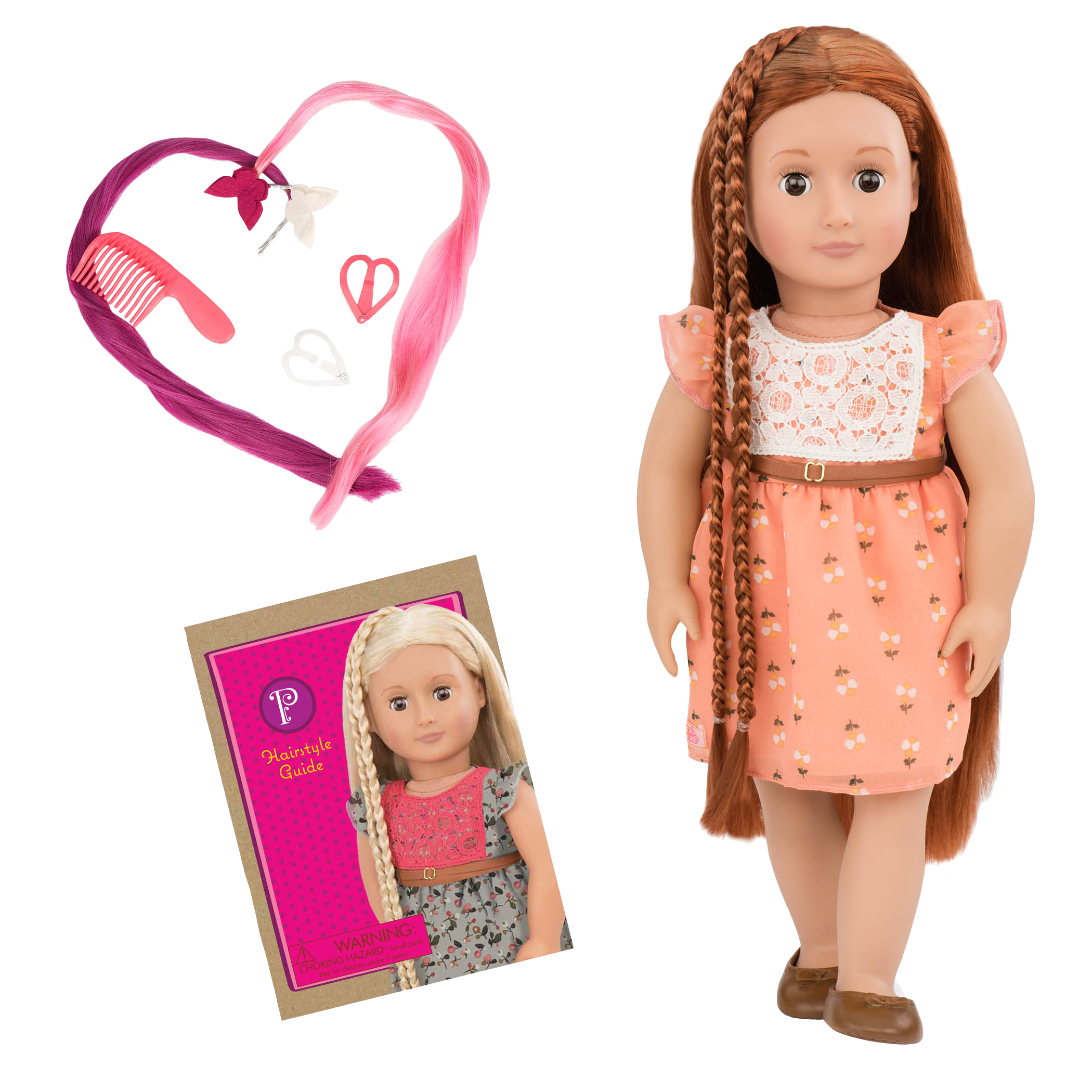 BD31071 Patrice Hairplay Doll all components