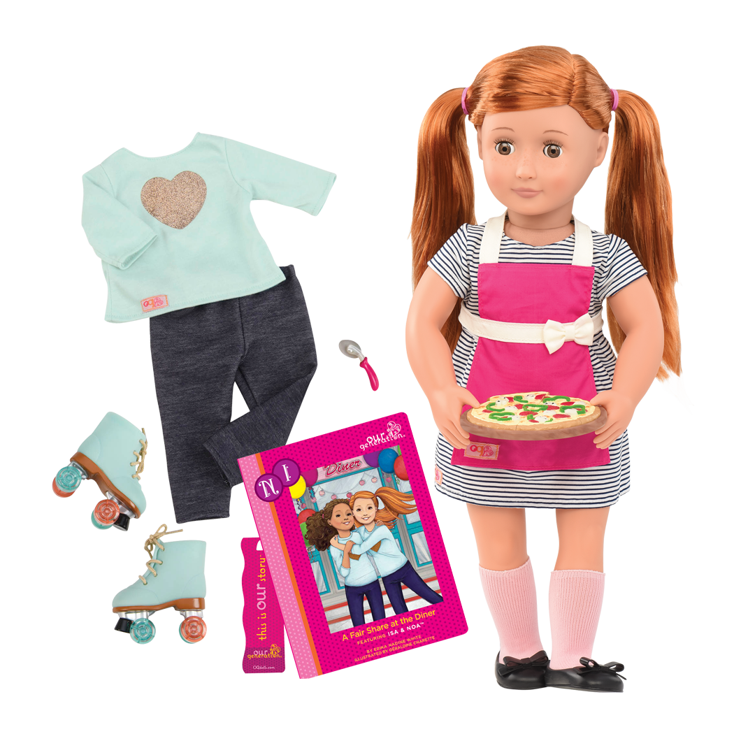 Noa Deluxe 18-inch Doll with Storybook