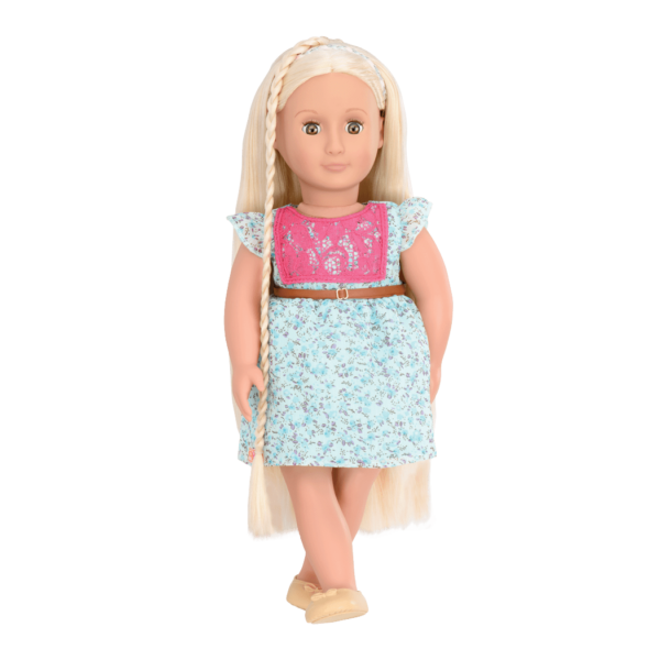 BD31096 Pria Hairplay Doll standing up