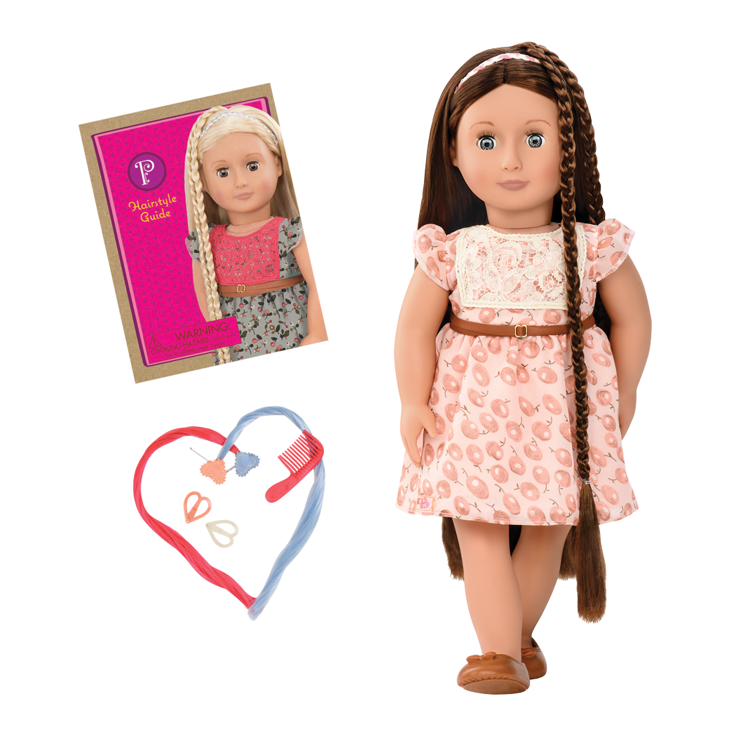 Pansy 18-inch Hairplay Doll with Braids