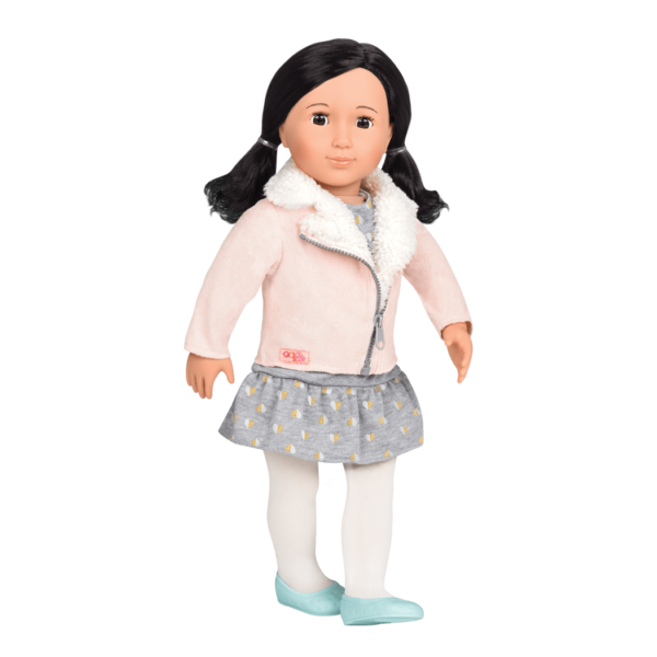 Suyin 18-inch Doll with Shearling Jacket