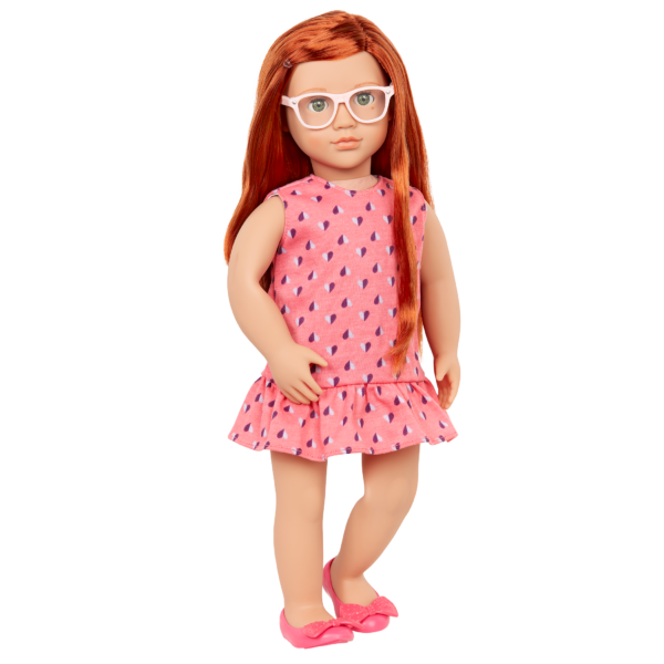 Our Generation Posable 18-inch Artist Doll Sabina Dress Outfit