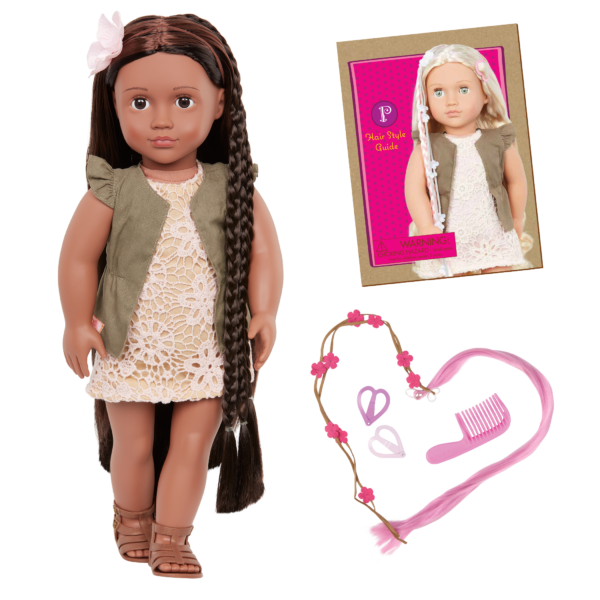 Neveah 18-inch Hairplay Doll with Braids