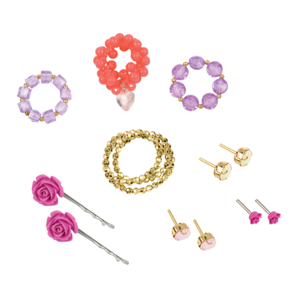 Detail of jewelry accessories