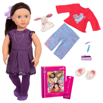 Our Generation 18-inch Doll Willow with Storybook