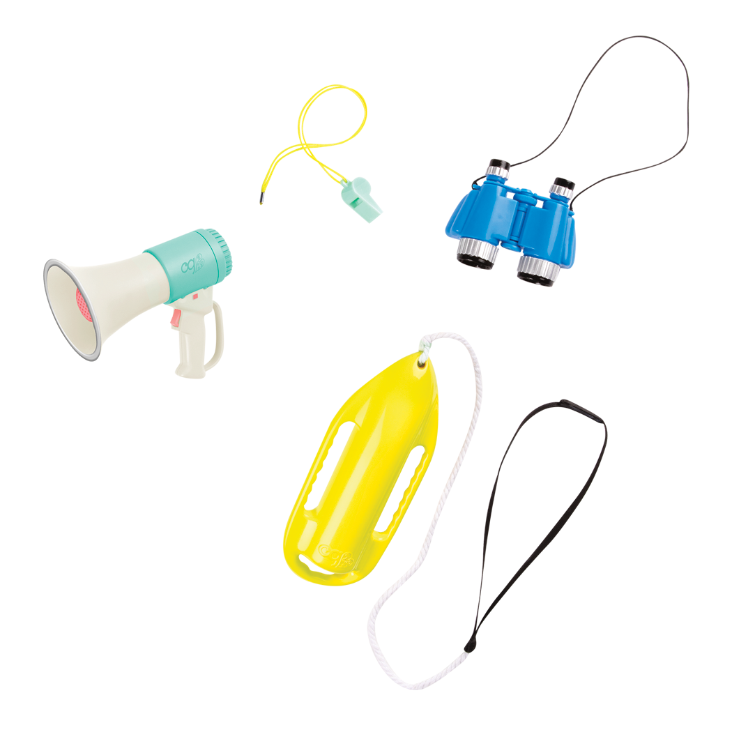 Detail of lifeguard accessories