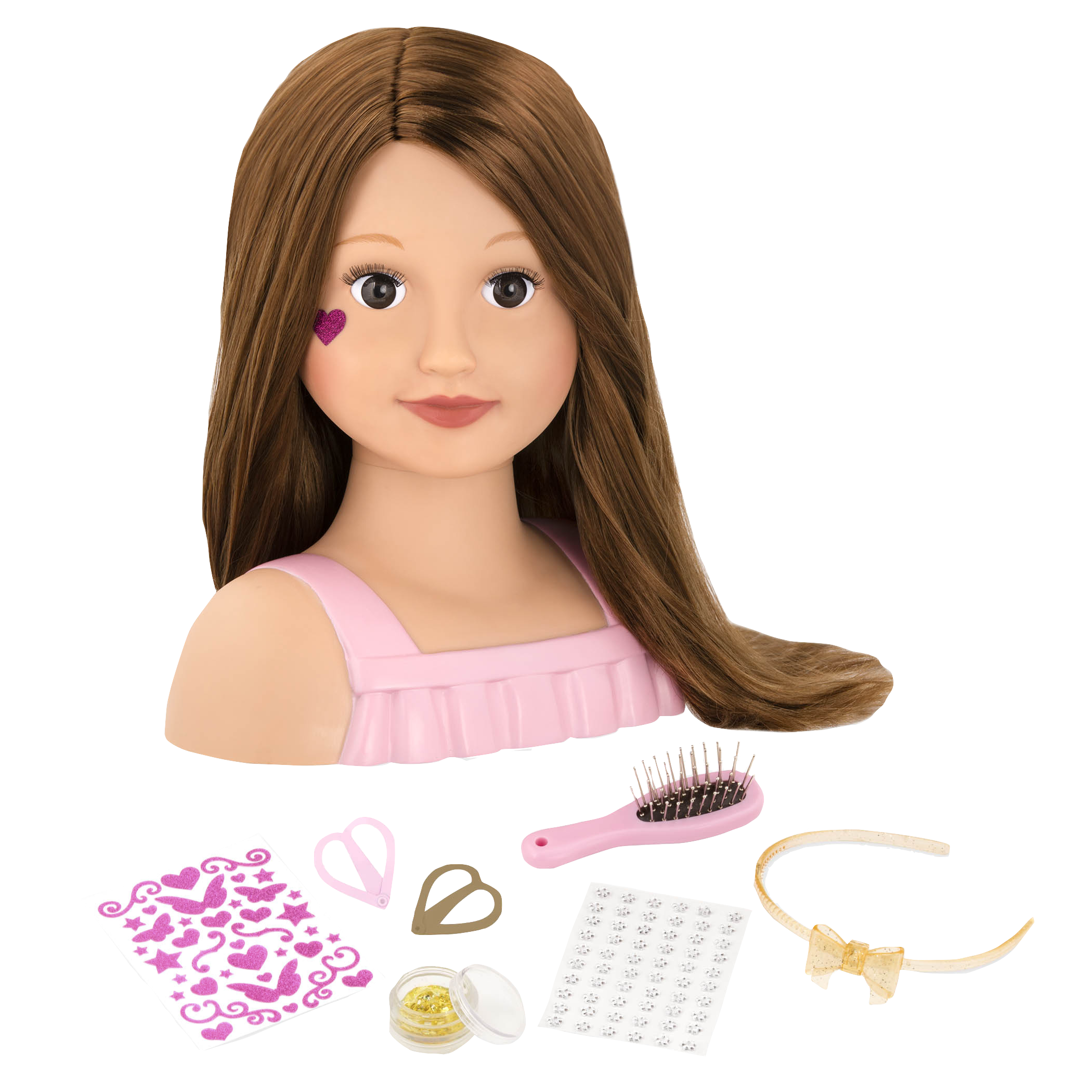 Talia Doll Hairstyle Styling Head